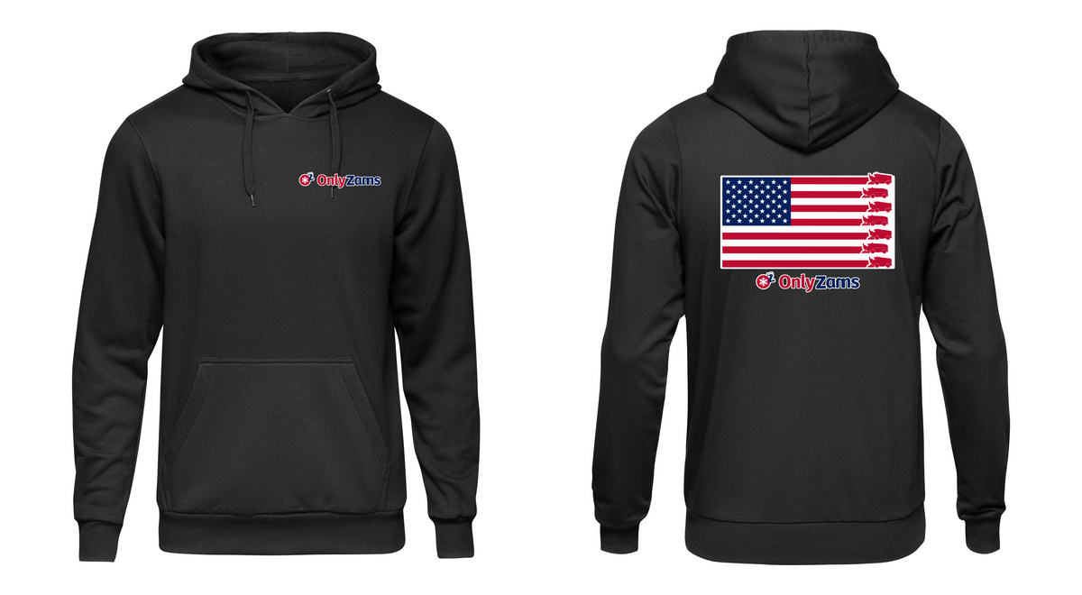 OnlyZams American Flag Hoodie
